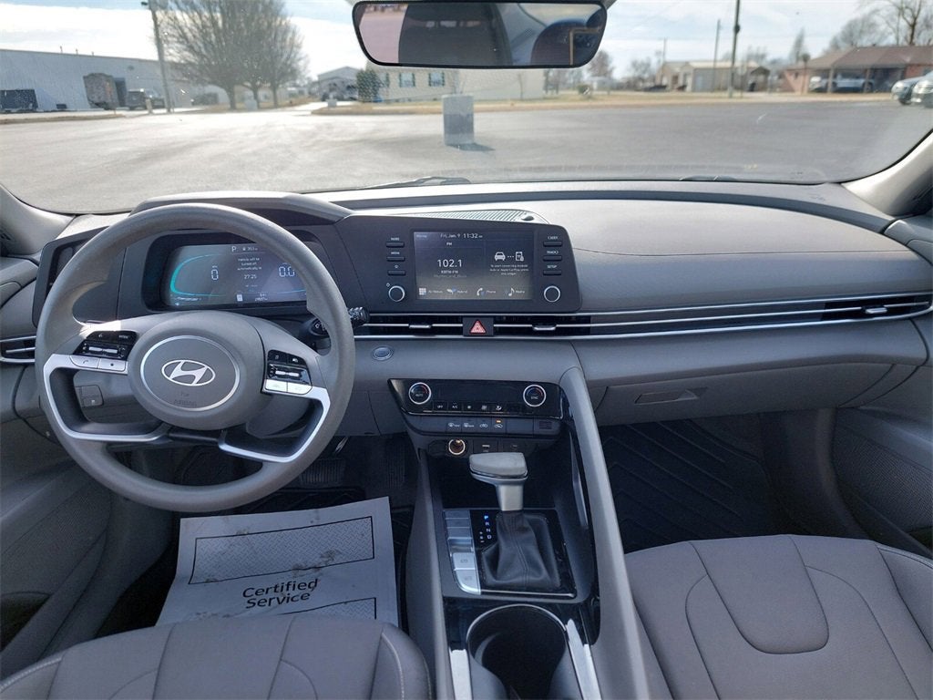 2025 Hyundai ELANTRA HYBRID Blue