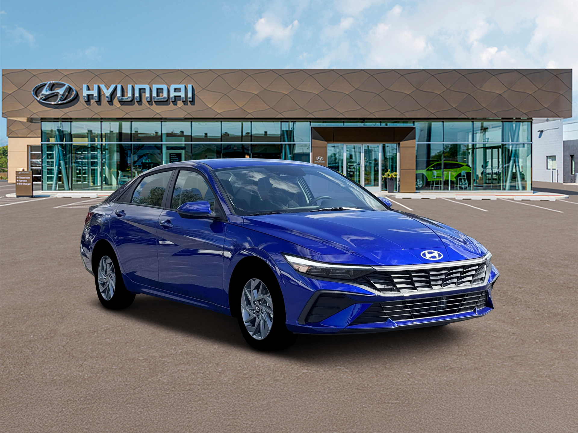 2026 Hyundai ELANTRA HYBRID Blue