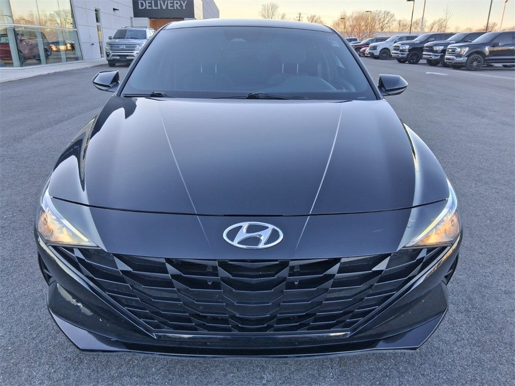 2023 Hyundai ELANTRA HYBRID Blue